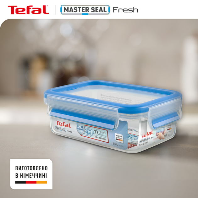 Набір контейнерів Tefal Master Seal Fresh Круглі 0.15 л + 0.35 л (K3022812) (SET19_2пр.) - зображення 7