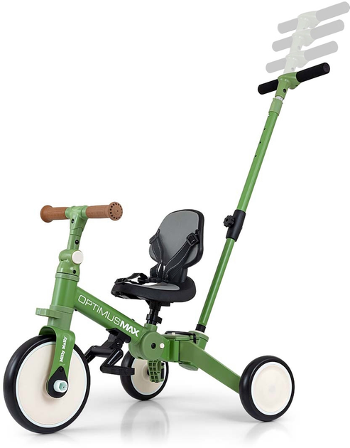 Rowerek Milly Mally Optimus Max 5 w 1 Zielony (5907090700245) - obraz 5