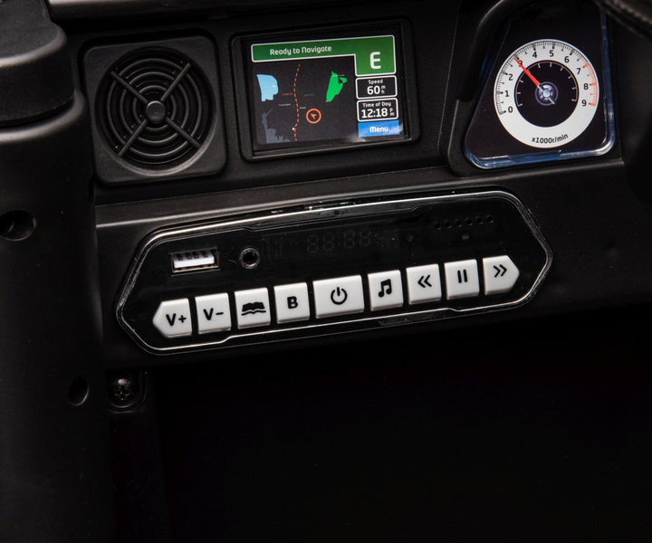 Електромобіль Milly Mally Toyota FJ Cruiser Чорний (5901761129229) - зображення 6