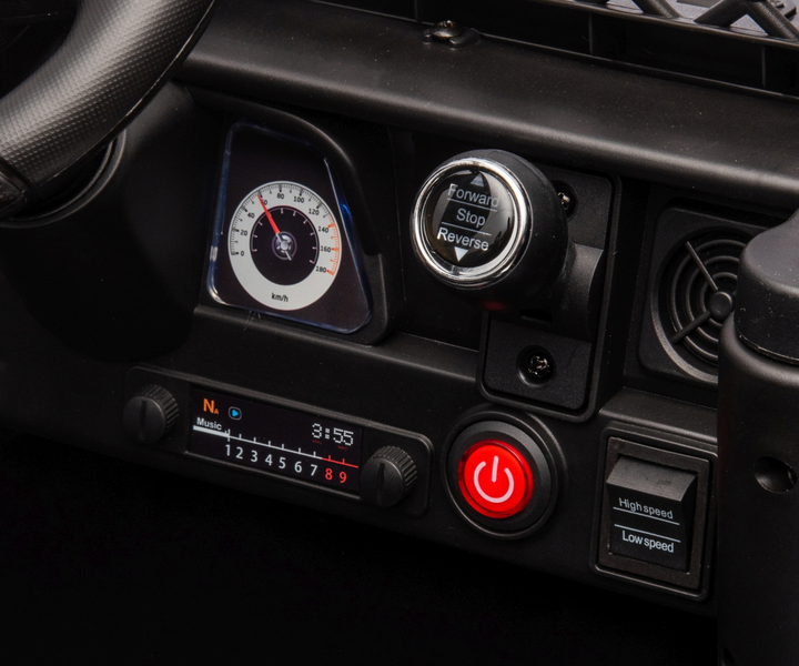 Електромобіль Milly Mally Toyota FJ Cruiser Чорний (5901761129229) - зображення 8