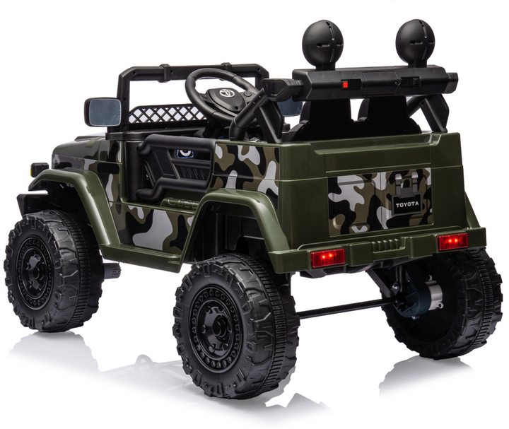 Електромобіль Milly Mally Toyota FJ Cruiser Army (5901761129236) - зображення 7