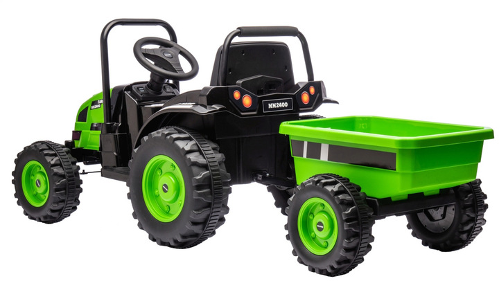 Traktorek z przyczepką Milly Mally Farmer Zielony (5901761129069) - obraz 10