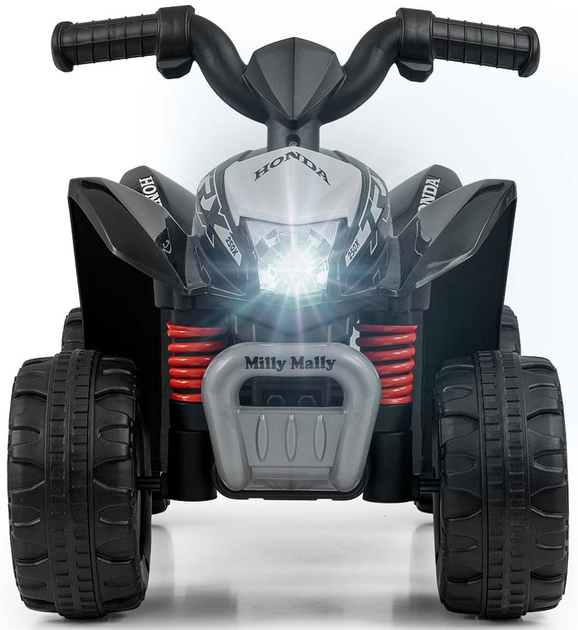Електромобіль Milly Mally Quad Honda ATV Чорний (5901761128727) - зображення 2