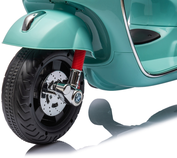 Pojazd elektryczny Milly Mally Vespa GTS Super Miętowy (5901761129762) - obraz 11