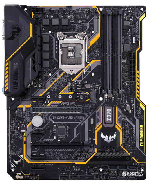 Материнская плата Asus TUF Z370-Plus Gaming (s1151, Intel Z370, PCI ...