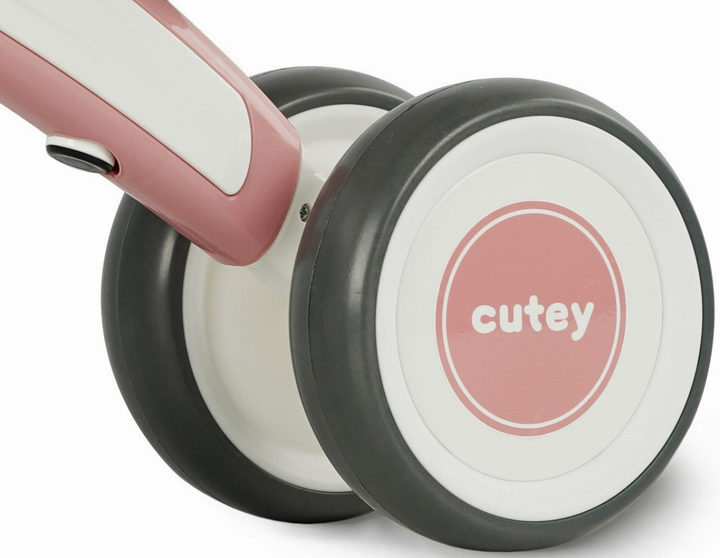 Rowerek biegowy Qplay Cutey Retro Różowy (5061047480953) - obraz 7