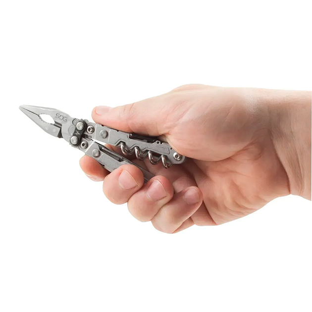 Мультитул SOG PowerLitre PL1001 (18 инструментов, держатель бит, нож, штопор) - изображение 4