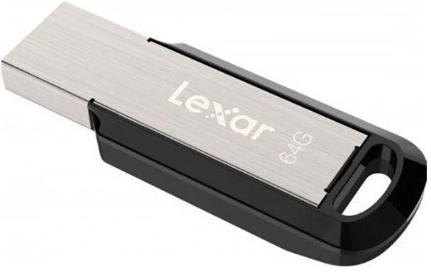 Флеш памʼять USB Lexar JumpDrive M400 64GB USB 3.0 Black/Silver (LJDM400064G-BNBNG) - зображення 2