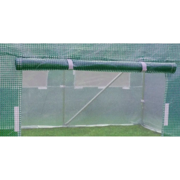 Теплица садовая Bonro UP-6 м2 с окнами 300x200x200 см арочная Зеленая (117-76-42400475) - изображение 3