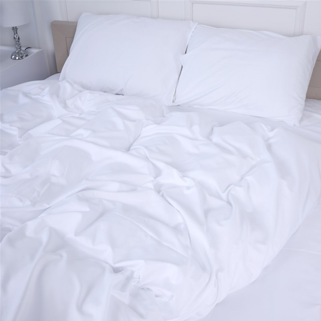 Підковдра MirSon №18-0000 White Mikrosatin Premium Однотонна 160х220 від Rozetka на платформі USKIDKA Акція на Підковдра MirSon №18-0000 White Mikrosatin Premium Однотонна 160х220 від Rozetka