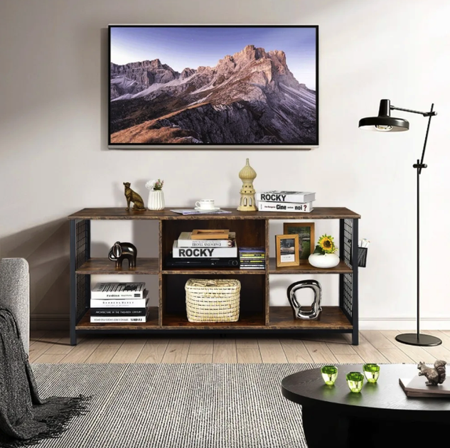 Тумба під ТВ Costway Ketrin в стилі Loft - зображення 2