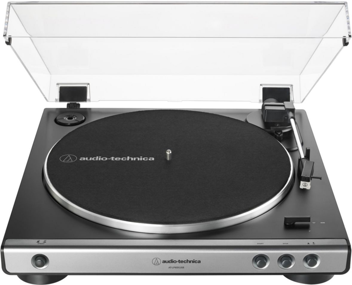 Odtwarzacz winylowy Audio-Technica AT-LP60X USB Gun Metal (AT-LP60XUSBGM) - obraz 2