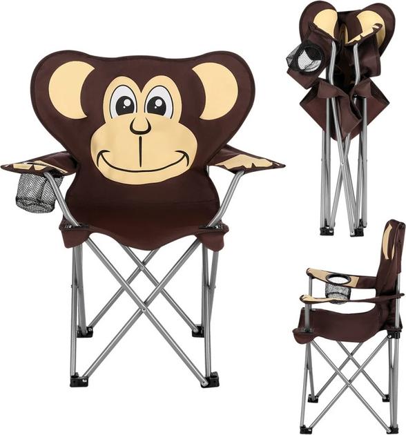 Krzeslo turystyczne Nils Camp NC3029 Monkey (5907695523263) - obraz 2