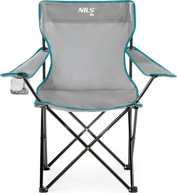 Крісло туристичне Nils Camp NC3044 Grey (5907695521955) - зображення 1