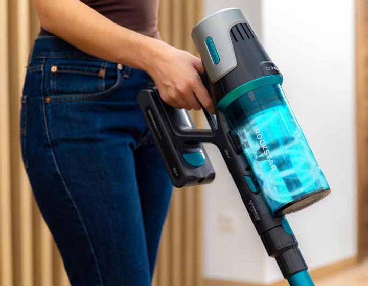 Odkurzacz pionowy akumulatorowy Cecotec Conga Rockstar 1500 Horizon Genesis XL - obraz 5