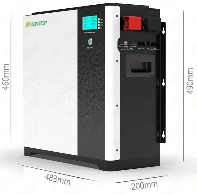 Акумулятор Delong LFP-51100-05 (LiFePo4 51.2V 100Ah 5kWh) - зображення 7