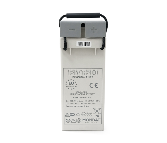 Акумулятор Monbat 12MVR200 - зображення 8
