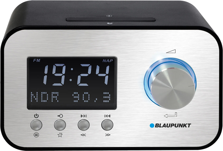 Radiobudzik Blaupunkt CLRD 40 Black (510008313) - obraz 1