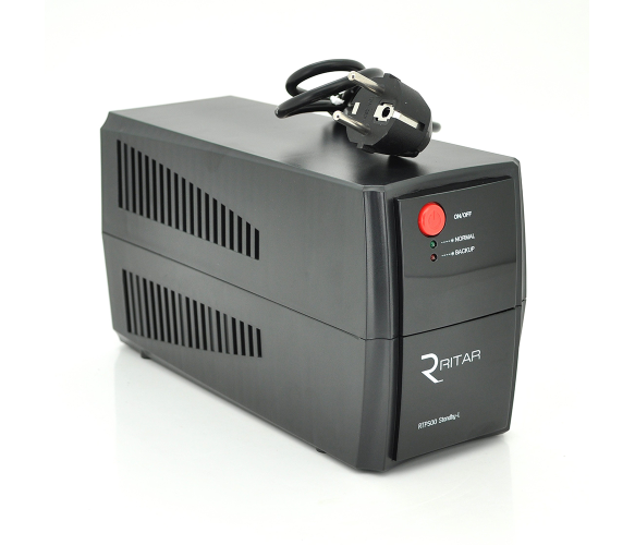ИБП Ritar RTP500L (300W) линейно-интерактивный - Фото 1 ИБП Ritar RTP500L (300W) линейно-интерактивный - изображение 1