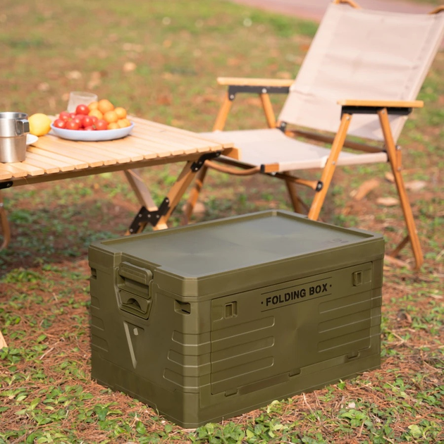 Składana skrzynia kempingowa Nils Camp NCB4004 50 l Green (5908261682247) - obraz 6