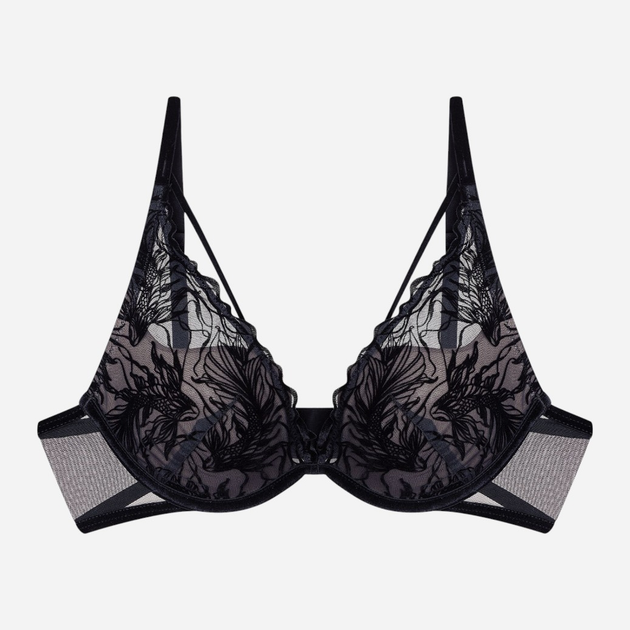 Бюстгальтер Push-up з кісточками мереживний Esotiq Bree 41707-61X 65D Чорний (5903972518694) - зображення 9