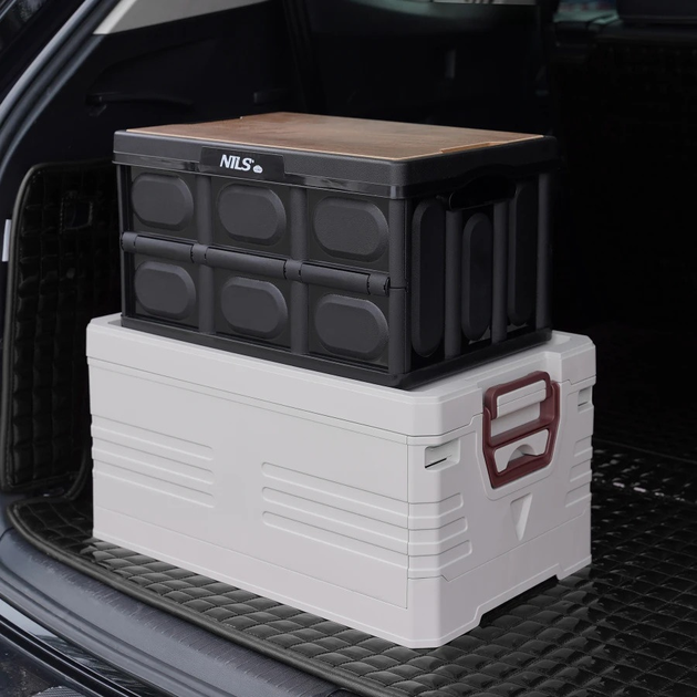 Складний кемпінговий ящик Nils Camp NCB4005 20 л Black (5908261682254) - зображення 4