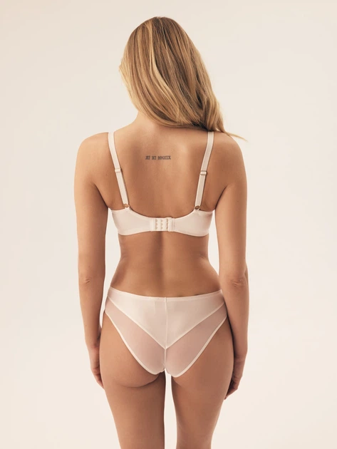 Бюстгальтер ущільнений Esotiq Influensa 42322-01X 75F Кремовий (5903972376386) - зображення 4