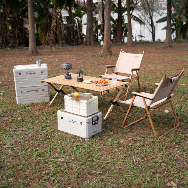 Складний кемпінговий ящик Nils Camp NCB4007 9 л White (5908261682278) - зображення 9