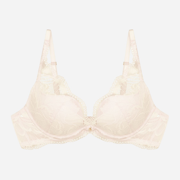 Бюстгальтер Push-up з кісточками мереживний Esotiq Kavi 42325-01X 80D Кремовий (5903972385654) - зображення 9