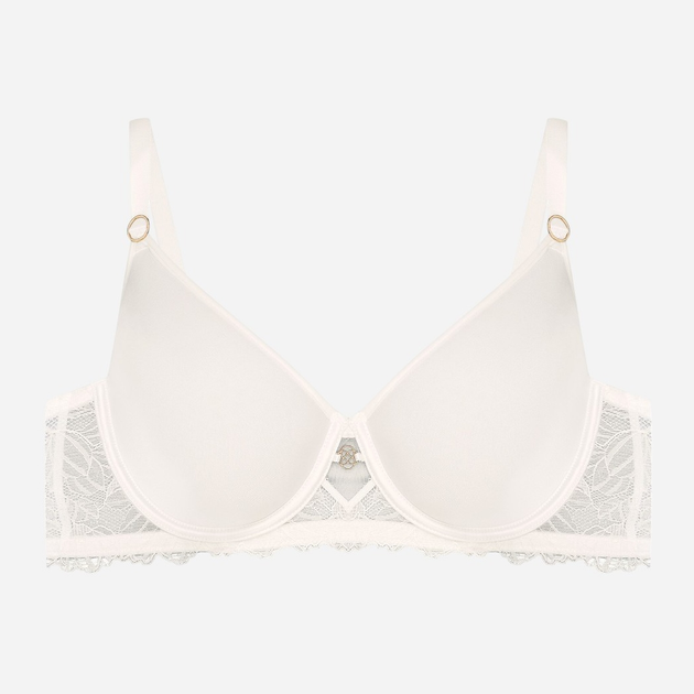 Biustonosz damski bez Push Up usztywniany Esotiq Briana 42344-00X 80G Biały (5903972517703) - obraz 9