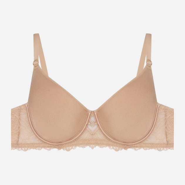 Biustonosz damski bez Push Up usztywniany Esotiq Briana 42344-82X 80E Beżowy (5903972517956) - obraz 6