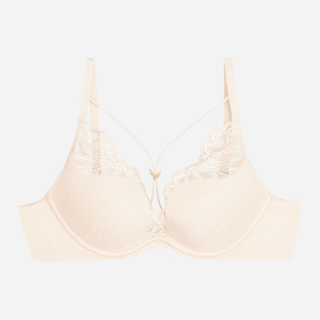 Бюстгальтер Push-up з кісточками мереживний Esotiq Korin 42361-01X 75D Кремовий (5903972395035) - зображення 10