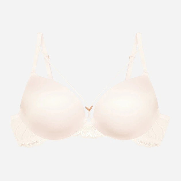 Бюстгальтер Push-up ущільнений Esotiq Korin 42362-01X 80B Кремовий (5903972395202) - зображення 8