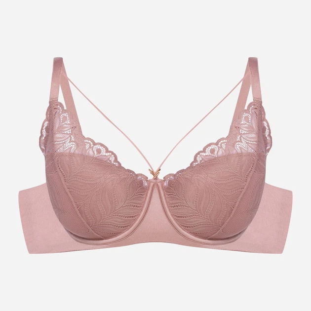 Бюстгальтер з кісточками мереживний Esotiq Korin 42363-39X 70E Темно-рожевий (5903972395325) - зображення 7