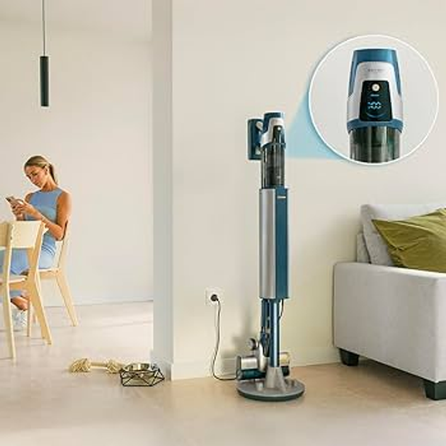 Odkurzacz pionowy akumulatorowy Cecotec Conga Rockstar 11500 Odyssey Station Connected AI - obraz 4