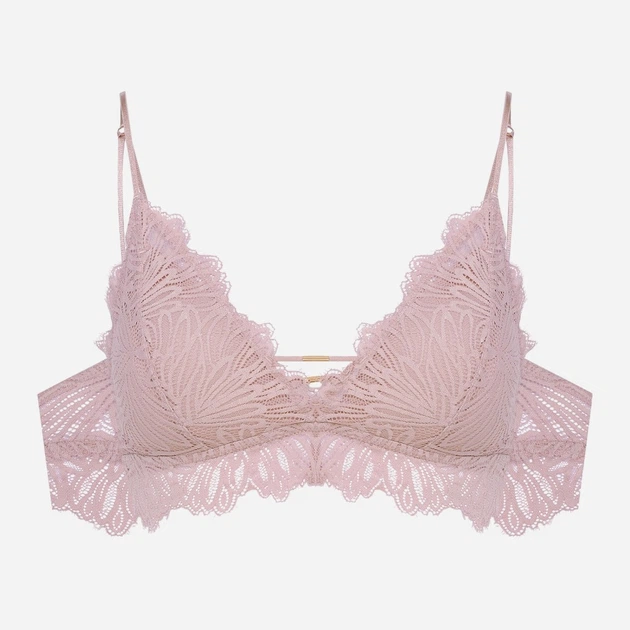 Бюстгальтер без Push-up мереживний Esotiq Sapphire 42370-39X M Темно-рожевий (5903972397039) - зображення 11