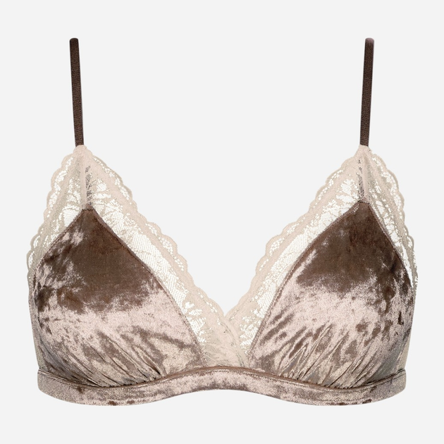 Biustonosz damski bez Push Up bez fiszbin Esotiq Bien 42441-01X L Kremowy (5903972512104) - obraz 6