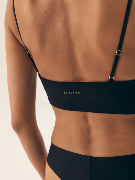 Biustonosz damski top miękki Esotiq Bobby 42442-99X XL Czarny (5903972511671) - obraz 9