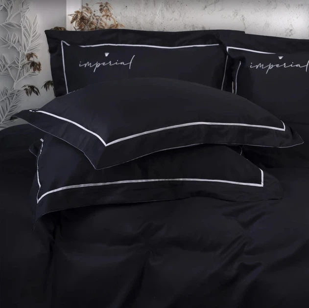 Комплект постельного белья MirSon King Size 220х240 Imperial Сатин (2200007299102) - изображение 4