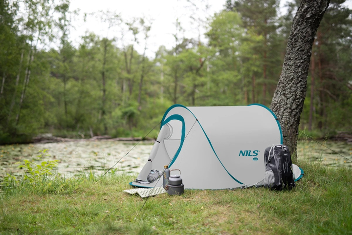 Namiot Nils Camp kempingowy samorozkładający NC3743 Grey (5908261682292) - obraz 13