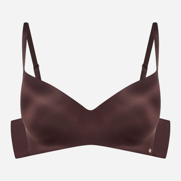 Biustonosz damski bez Push Up usztywniany Esotiq Bosco 42464-88X 70G Brązowy (5903972513682) - obraz 7