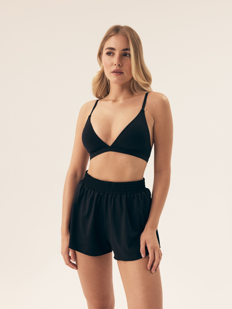 Biustonosz damski bez Push Up bez fiszbin Bloovii Lacteem 42483-99X XS Czarny (5903972540664) - obraz 6