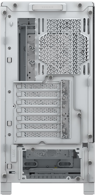 Obudowa Corsair 4000D RS Frame Tempered Glass White (CC-9011313-WW) - obraz 4