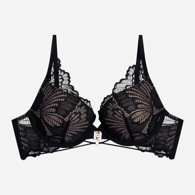 Biustonosz damski Push Up z fiszbinami Esotiq Bari 42507-61X 65D Czarny (5903972526248) - obraz 6