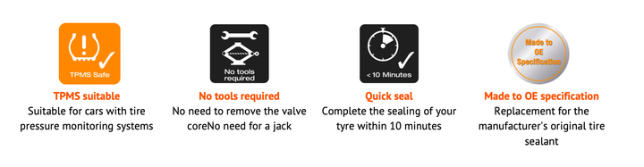 Zestaw do naprawy opon OSRAM TYREseal ESSENTIAL KIT OTSK6ESN (4052899632363) - obraz 7