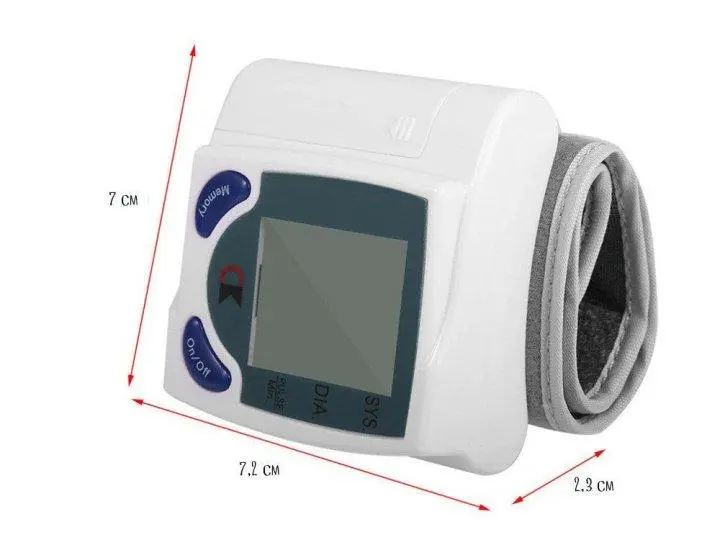 Цифровий автоматичний тонометр Blood Pressure Monitor для вимірювання АТ та пульсу -VN-31 - зображення 4