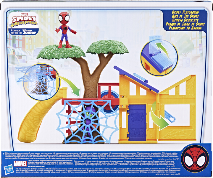 Ігровий набір Hasbro Spidey і His Amazing Friends Spidey Playground F9352 (5010996197610) - зображення 2