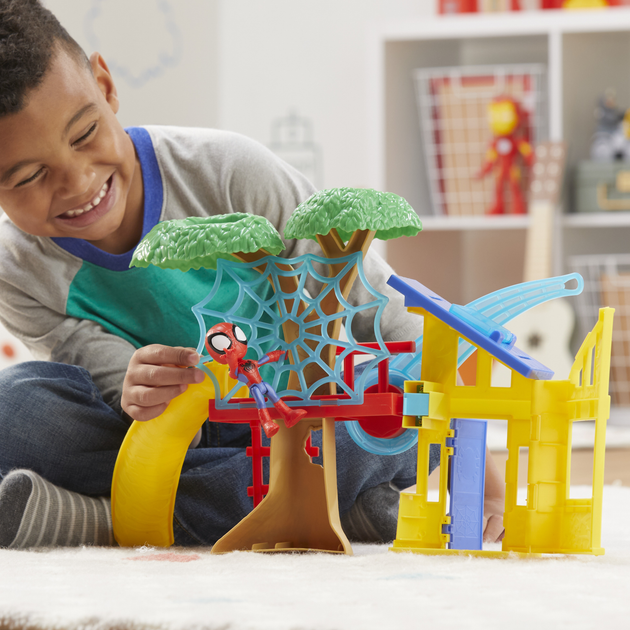 Zestaw do gry Hasbro Spidey i jego niesamowici przyjaciele Spidey Playground F9352 (5010996197610) - obraz 7