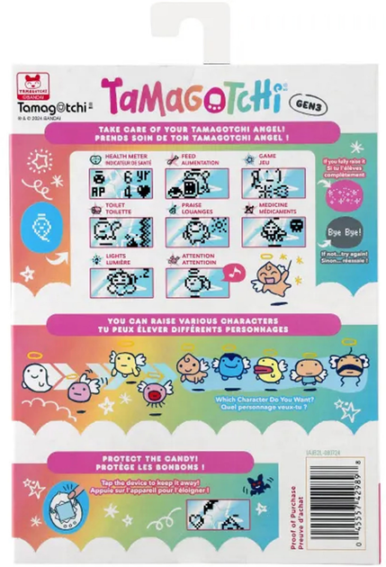 Інтерактивна іграшка Tamagotchi Original Lovely Angel 42989 (3296580429899) - зображення 2