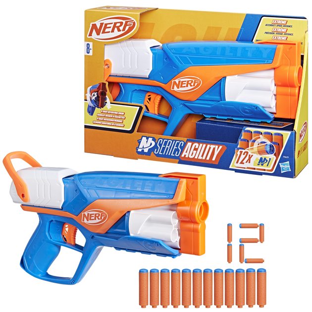 Бластер іграшковий Hasbro Agility Nerf N Series F8629 (5010996206466) - зображення 3